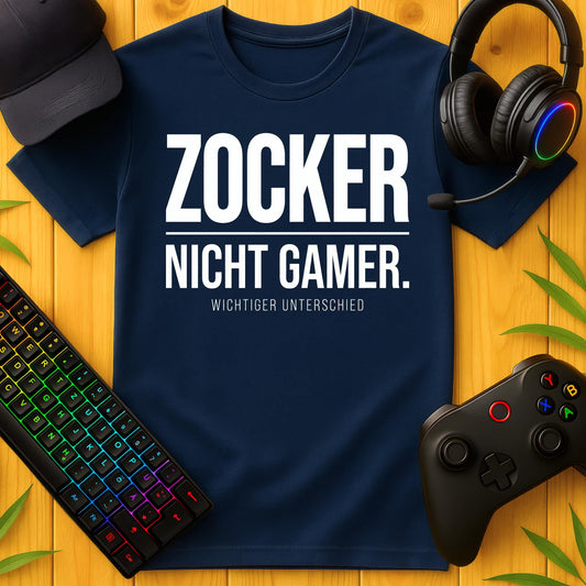 Zocker kein Gamer T-Shirt für Kids