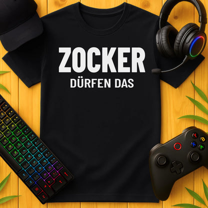 Zocker dürfen das T-Shirt für Kids