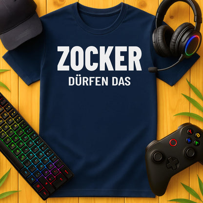 Zocker dürfen das T-Shirt