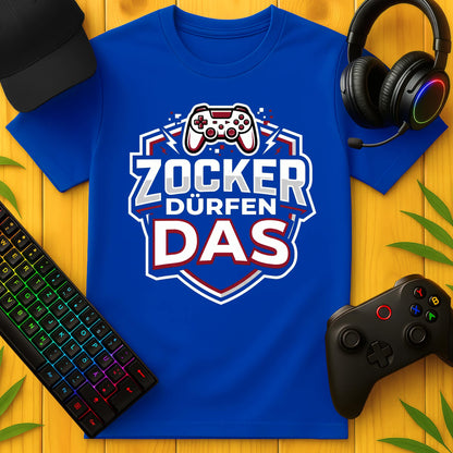 Zocker dürfen das Grafik T-Shirt