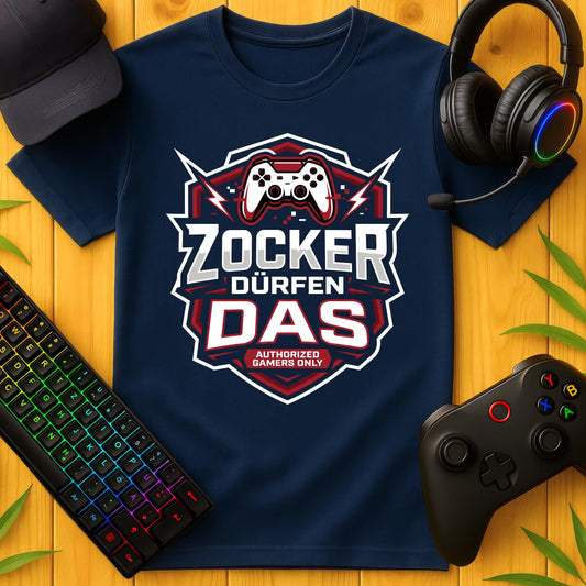 Zocker dürfen Authorized T-Shirt für Kids