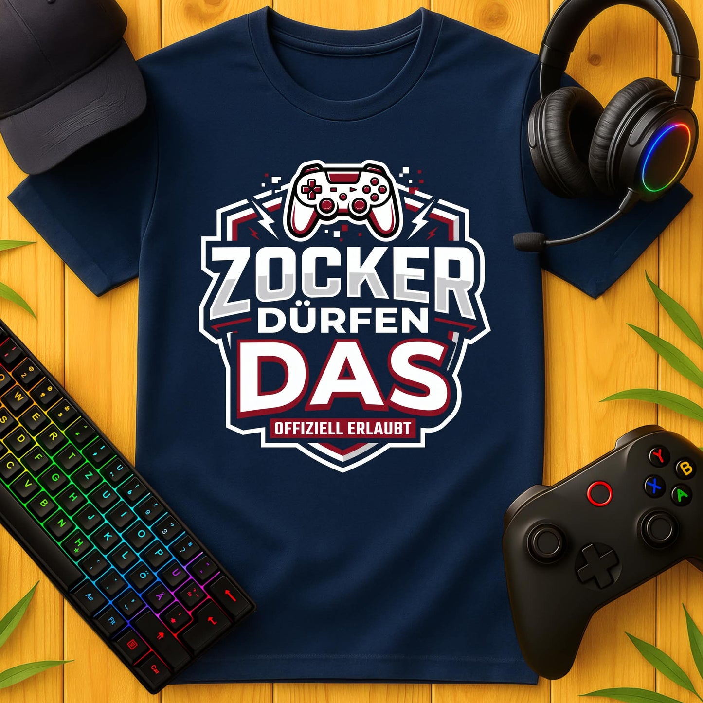 Zocker dürfen Offiziell T-Shirt