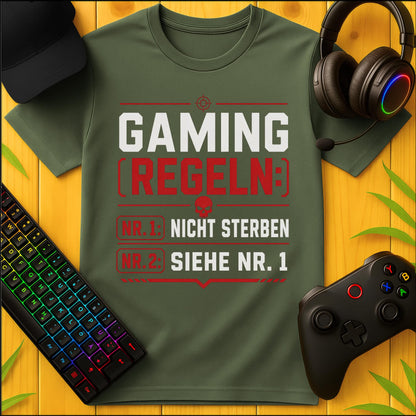 Gaming Regeln T-Shirt