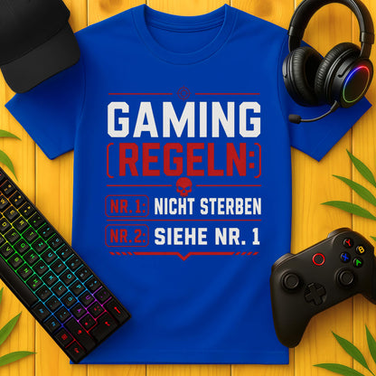 Gaming Regeln T-Shirt