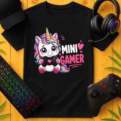 Mini Gamer Einhorn T-Shirt