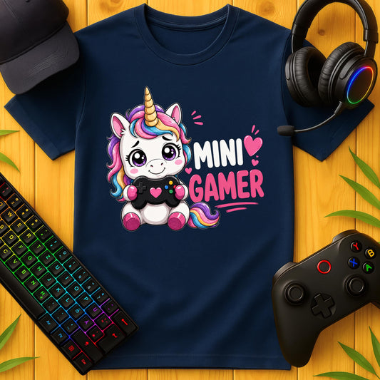 Mini Gamer Einhorn T-Shirt für Kids