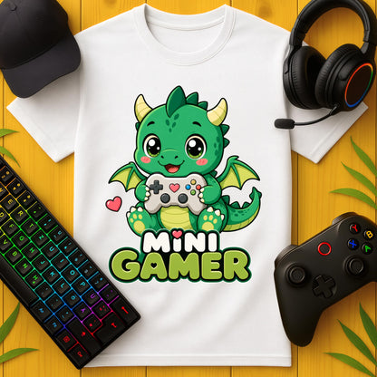 Mini Gamer Drachen T-Shirt