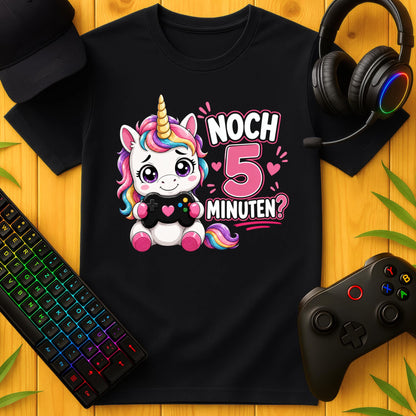 Noch 5 Minuten Einhorn T-Shirt