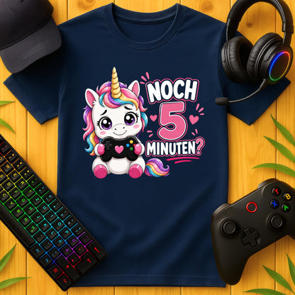 Noch 5 Minuten Einhorn T-Shirt