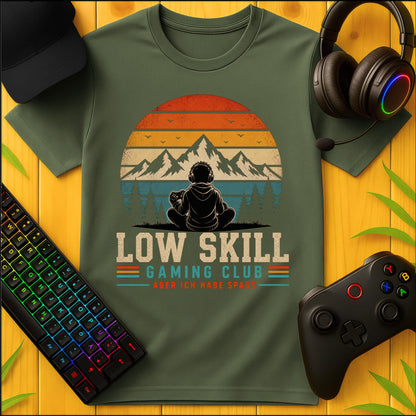 Low Skill Gaming Club T-Shirt