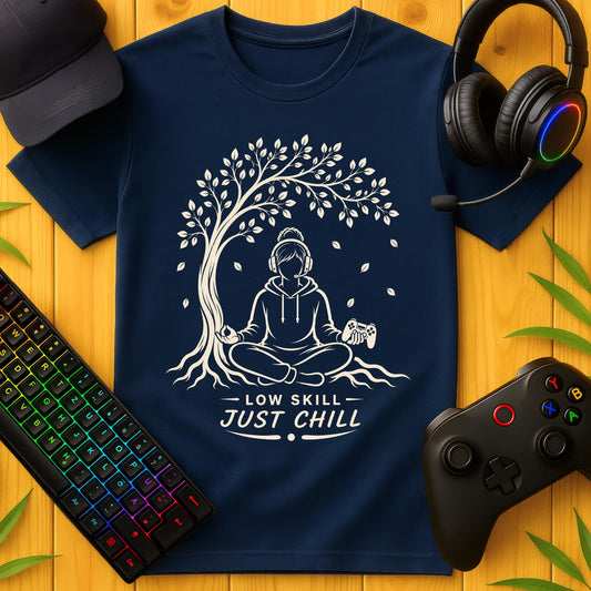 Low Skill Yoga Baum T-Shirt