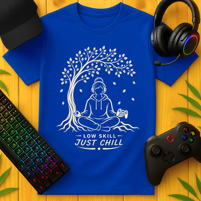 Low Skill Yoga Baum T-Shirt