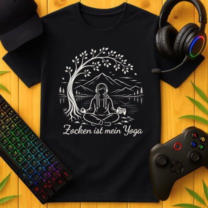 Zocken ist mein Yoga T-Shirt