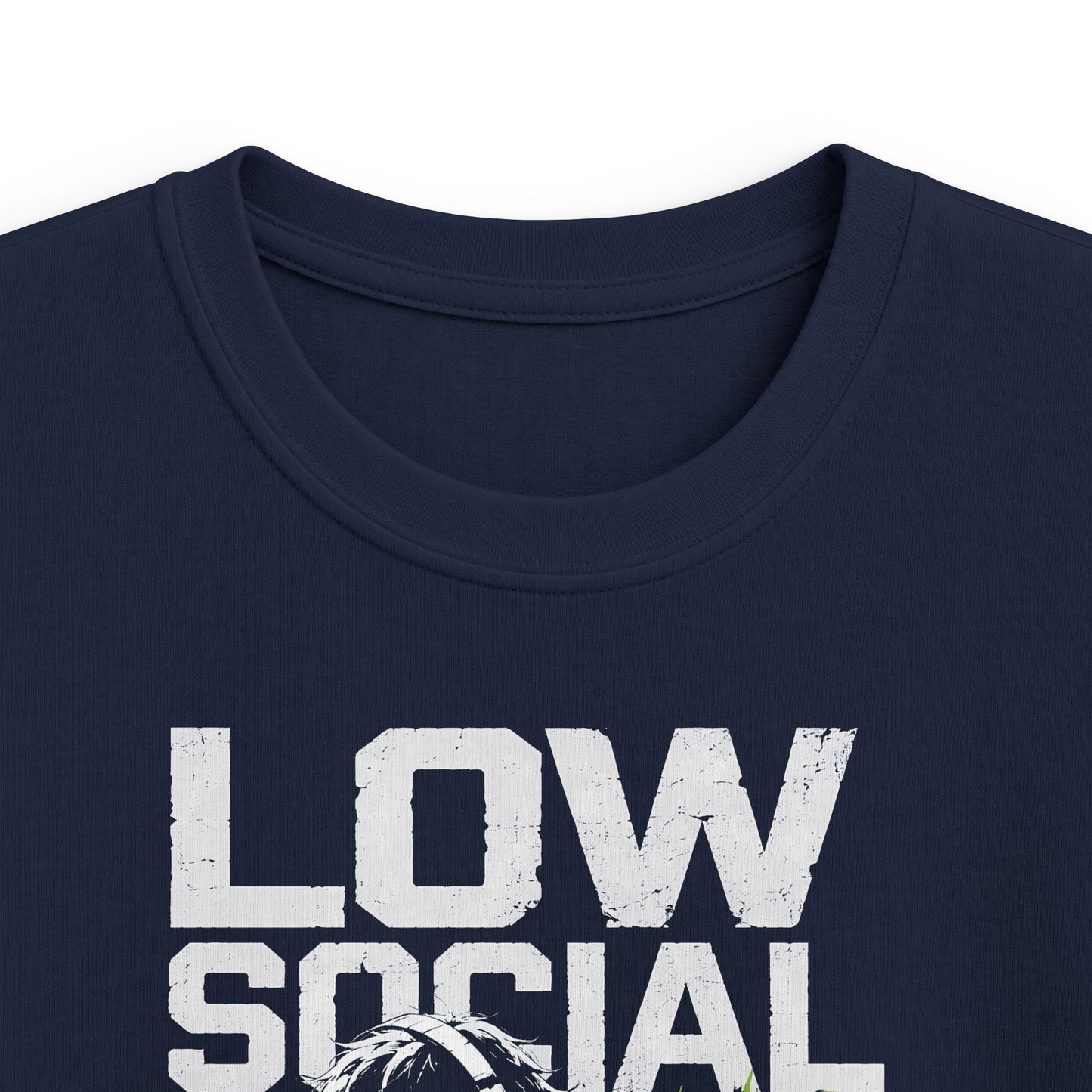 Low Social HP – Gaming-T-Shirt für Kids