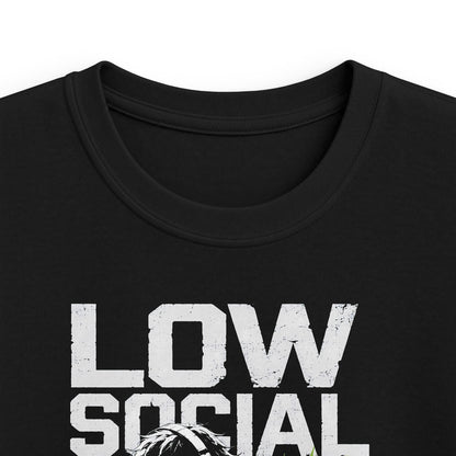 Low Social HP – Gaming-T-Shirt für Kids
