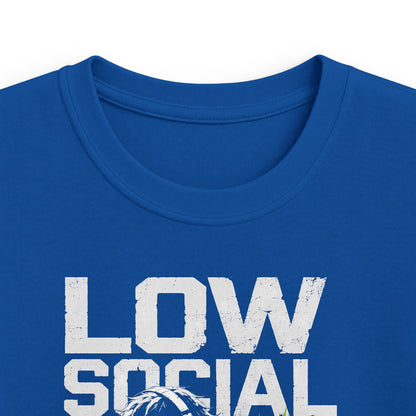 Low Social HP – Gaming-T-Shirt für Kids