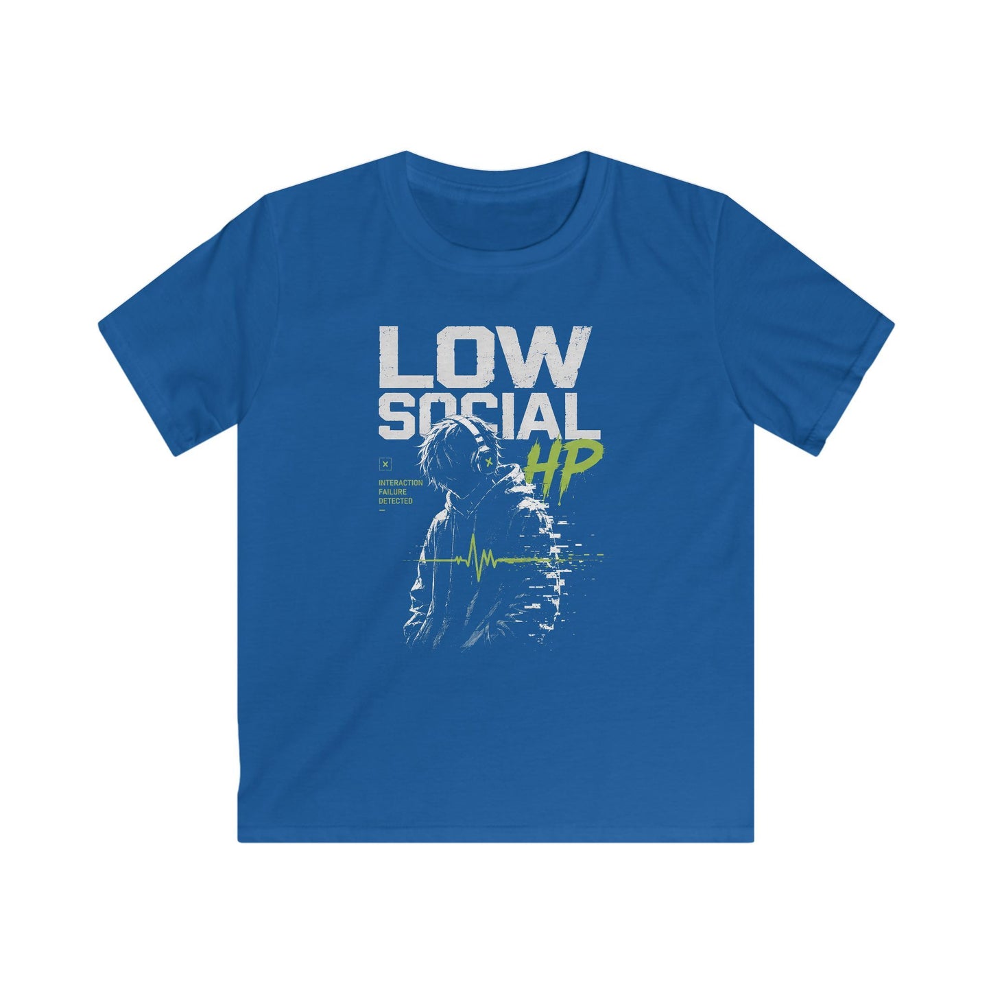 Low Social HP – Gaming-T-Shirt für Kids