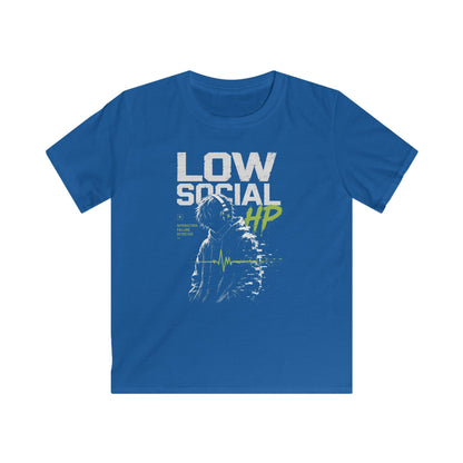 Low Social HP – Gaming-T-Shirt für Kids