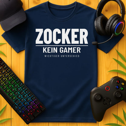 Zocker Unterschied T-Shirt für Kids