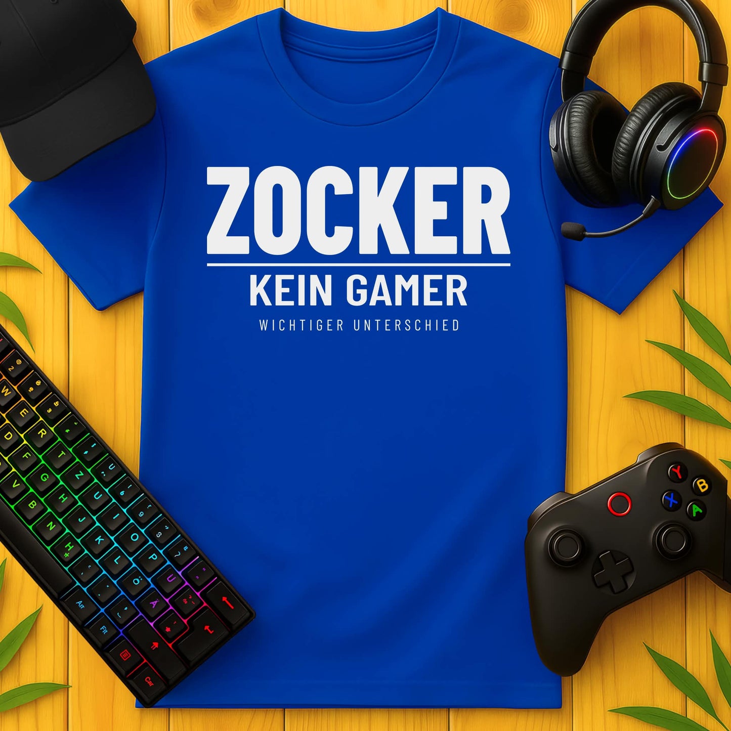 Zocker Unterschied T-Shirt für Kids